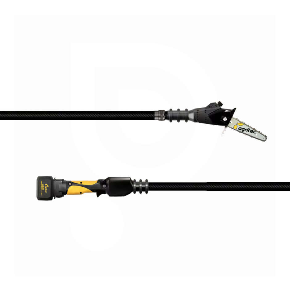 Schnurlose Gartenschere Flora PCP150A PCT mit Teleskopstange und 1 Agritec-Batterie
